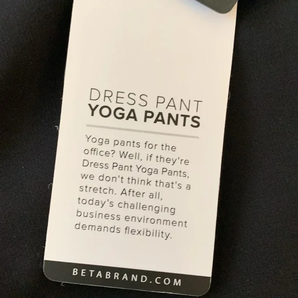 NWT-Betabrand Women’s Yoga Dress Pants - Picture 11 of 16